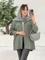 مانتو دو جیب غزاله کد 7902 - تصویر 8