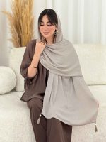 شال منگوله دار کد 7945 - تصویر 5