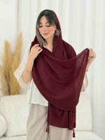 شال منگوله دار کد 7945 - تصویر 3