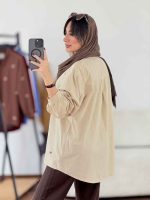 مانتو لینن طرح پاپیون کد 8018 - تصویر 19