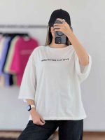 تیشرت cute but overthinker کد 8000 - تصویر 5