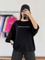 تیشرت cute but overthinker کد 8000 - تصویر 3