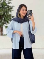 مانتو پشت پیله دریا کد 8021 - تصویر 10