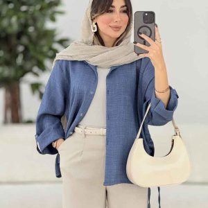 مانتو بغل بند نیاز کد 8054