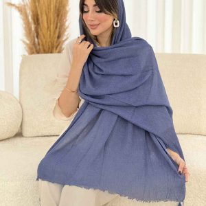 شال پلیسه منگوله دار کد 7822