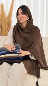 شال پلیسه منگوله دار کد 7822 - تصویر 12