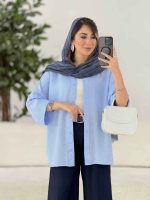 مانتو آستین پاکتی سلین کد 7965 - تصویر 42