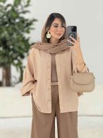 مانتو آستین پاکتی سلین کد 7965 - تصویر 30