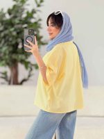 مانتو جلو دکمه شیبا کد 7898 - تصویر 9
