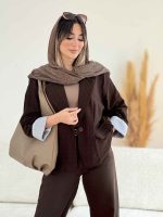 مانتو کتی تک دکمه لعیا کد 7900 - تصویر 15
