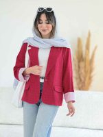 مانتو کتی تک دکمه لعیا کد 7900 - تصویر 26