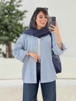 مانتو آستین گت مهدیس کد 7901 - تصویر 5