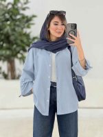 مانتو آستین گت مهدیس کد 7901 - تصویر 10