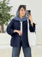 مانتو آستین گت مهدیس کد 7901 - تصویر 9
