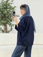 مانتو آستین گت مهدیس کد 7901 - تصویر 18