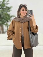 مانتو آستین گت مهدیس کد 7901 - تصویر 3