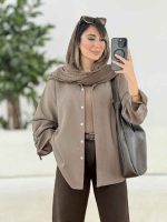 مانتو آستین گت مهدیس کد 7901 - تصویر 16