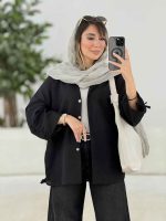مانتو آستین گت مهدیس کد 7901 - تصویر 12