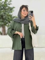 مانتو آستین گت مهدیس کد 7901 - تصویر 7