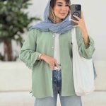 مانتو آستین گت مهدیس کد 7901