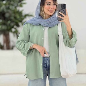 مانتو آستین گت مهدیس کد 7901