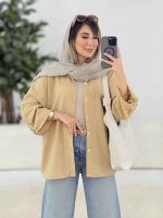مانتو آستین گت مهدیس کد 7901 - تصویر 15