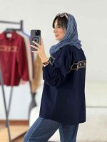 مانتو گلدوزی برش دار کد 7903 - تصویر 15