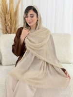 شال ریش دار نسیم کد 7824 - تصویر 3