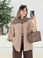 مانتو سر آستین پاگن وندا کد 7909 - تصویر 10