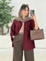مانتو سر آستین پاگن وندا کد 7909 - تصویر 16