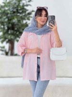 مانتو آستین پاگن هیلا کد 7904 - تصویر 10