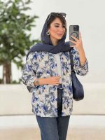 مانتو تک جیب طرح دار کد 7924 - تصویر 5