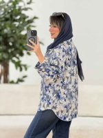 مانتو تک جیب طرح دار کد 7924 - تصویر 7