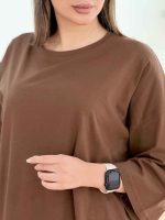 تیشرت باکسی ساده کد 7854 - تصویر 6