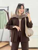 مانتو دو جیب سلما کد 7936 - تصویر 11
