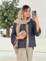 مانتو پشت پیله تابان کد 7921 - تصویر 7