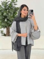 مانتو پشت پیله تابان کد 7921 - تصویر 8