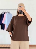 تیشرت باکسی ساده کد 7950 - تصویر 5