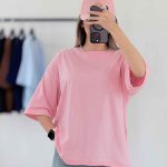 تیشرت باکسی ساده کد 7950
