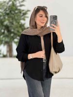 مانتو برش دار سها کد 7940 - تصویر 16