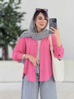 مانتو برش دار سها کد 7940 - تصویر 17