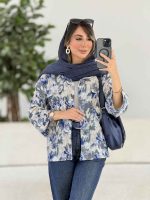 مانتو طرح دار الیکا کد 7960 - تصویر 12