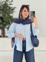 مانتو برش دار سها کد 7940 - تصویر 11