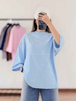 تیشرت خط دار کد 7956 - تصویر 3