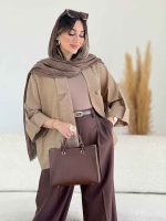 مانتو آستین پاگن کامیلا کد 7972 - تصویر 4