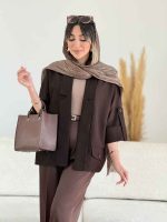 مانتو آستین پاگن کامیلا کد 7972 - تصویر 2