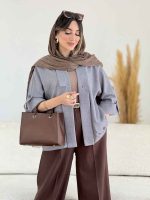 مانتو آستین پاگن کامیلا کد 7972 - تصویر 3
