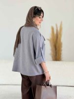 مانتو آستین پاگن کامیلا کد 7972 - تصویر 7