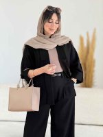 مانتو آستین پاگن کامیلا کد 7972 - تصویر 5