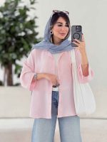 مانتو پشت پیله ژاله کد 7928 - تصویر 7